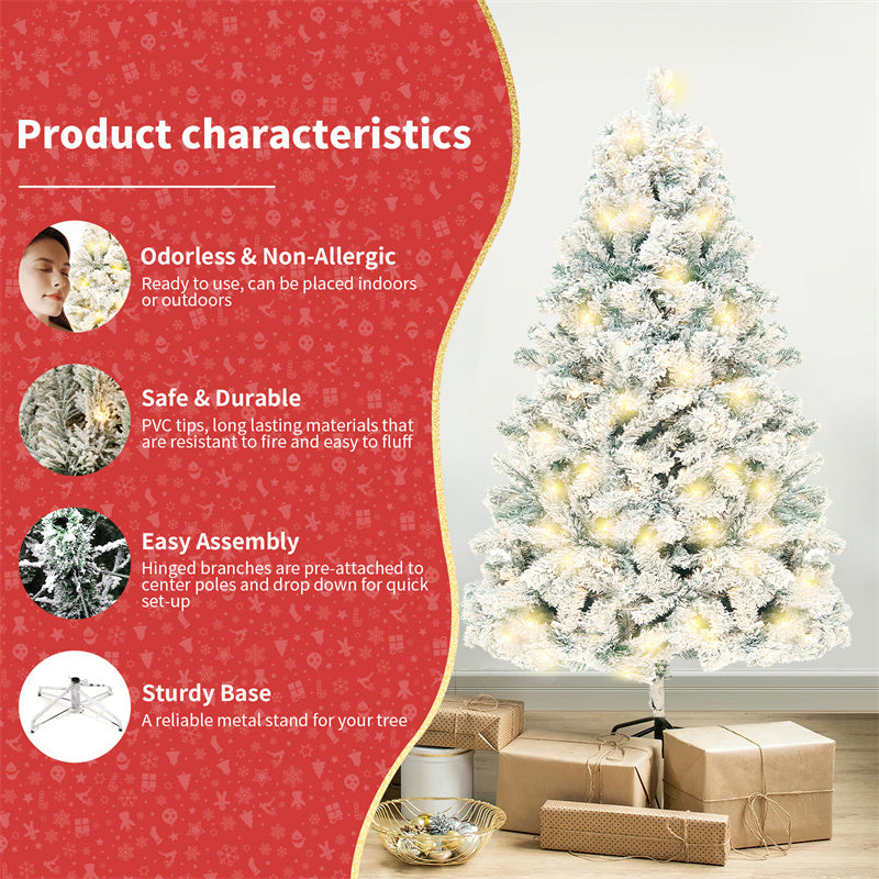 MAGICAL Christmas Tree - PVC Artificial Snow - Christmas Tree Decoration - Cedar Christmas Tree - Decoration Supplies