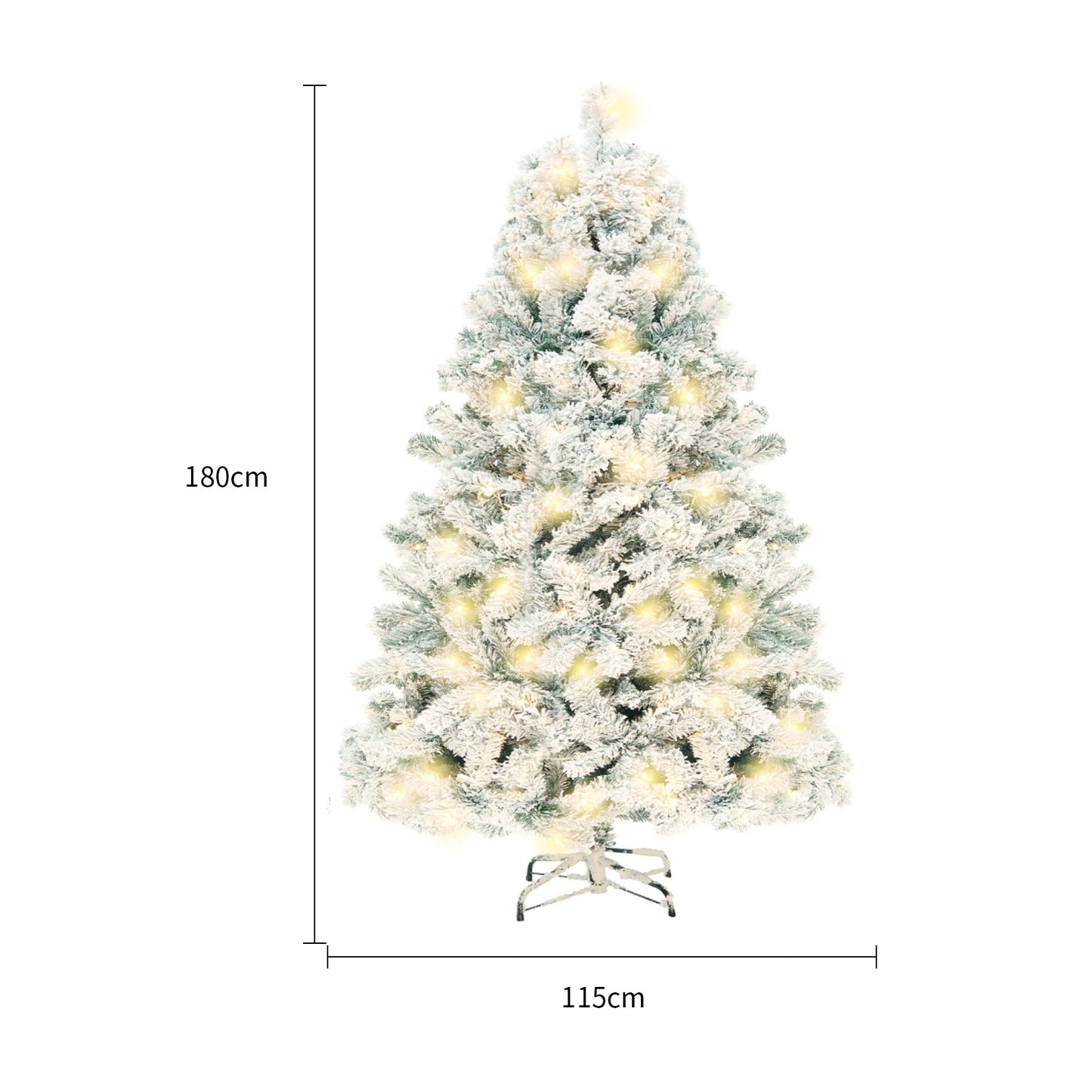 MAGICAL Christmas Tree - PVC Artificial Snow - Christmas Tree Decoration - Cedar Christmas Tree - Decoration Supplies